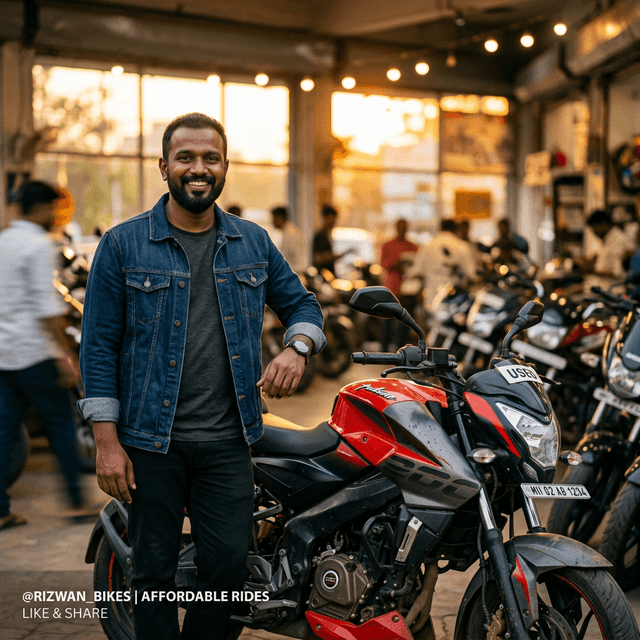 Real riders testing out our certified Superbikes.